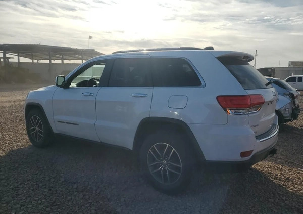 Jeep Grand Cherokee cena 52900 przebieg: 91277, rok produkcji 2017 z Złocieniec małe 67